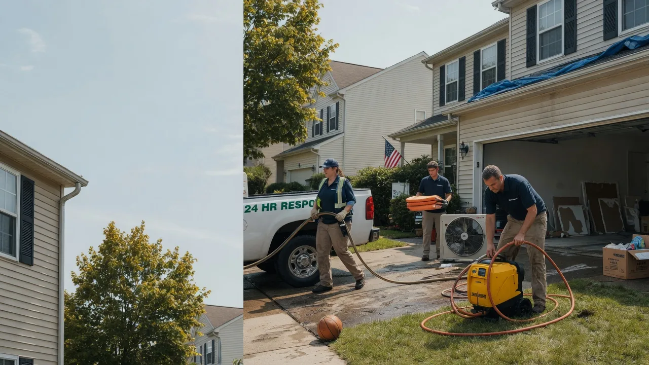 Emergency Water Damage Restoration in Spencerville, MD near me
